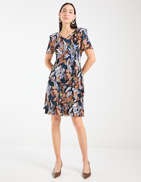 Vestido corto casual Connected Apparel para mujer
