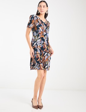Vestido corto casual Connected Apparel para mujer