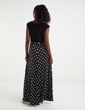 Vestido maxi casual Karen Olivier para mujer
