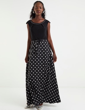 Vestido maxi casual Karen Olivier para mujer