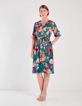 Vestido 3/4 casual Karen Olivier para mujer