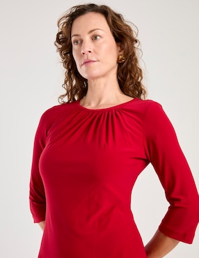 Vestido corto casual Karen Olivier para mujer