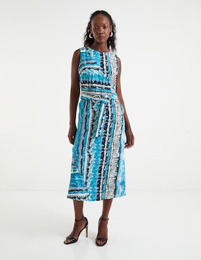 Vestido crop casual Karen Olivier para mujer