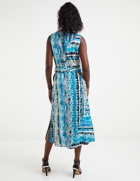 Vestido crop casual Karen Olivier para mujer