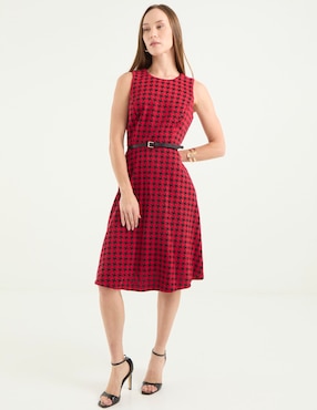 Vestido a la rodilla casual Tommy Hilfiger para mujer