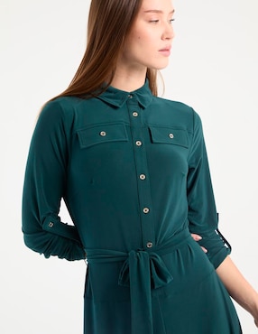 Vestido largo casual Tommy Hilfiger para mujer