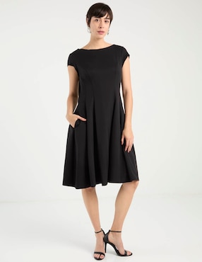 Vestido a la rodilla formal Rue de la Paix para mujer