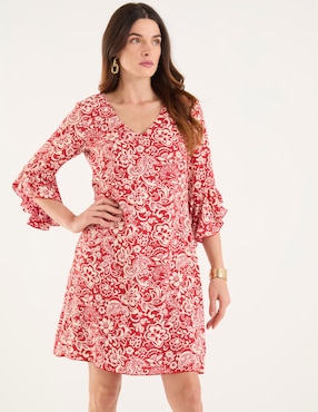 Vestido corto casual Rue De La Paix para mujer