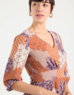 Vestido corto casual Rue de la Paix para mujer