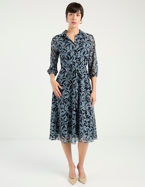 Vestido midi casual Rue de la Paix para mujer