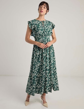 Vestido crop casual Rue de la Paix para mujer