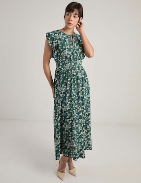 Vestido crop casual Rue de la Paix para mujer