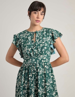 Vestido crop casual Rue de la Paix para mujer