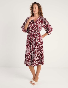Vestido a la rodilla Sandra Darren para mujer