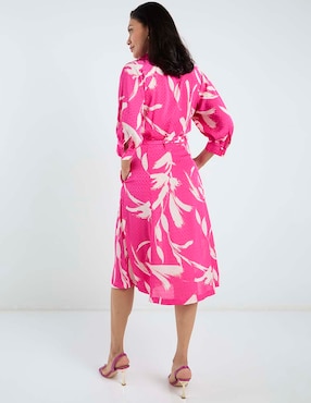 Vestido midi casual Sandra Darren para mujer
