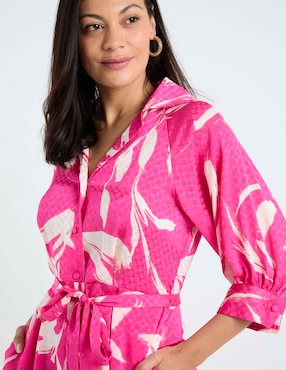 Vestido midi casual Sandra Darren para mujer