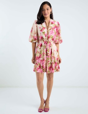 Vestido corto casual Sandra Darren para mujer