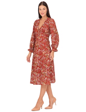 Vestido midi formal Rue De La Paix para mujer