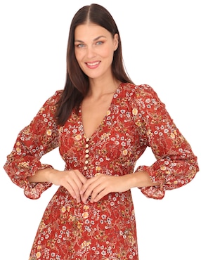 Vestido midi formal Rue De La Paix para mujer