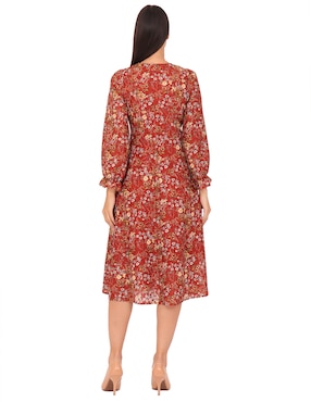 Vestido midi formal Rue De La Paix para mujer