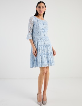 Vestido corto casual Rabbit para mujer