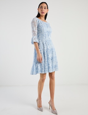 Vestido corto casual Rabbit para mujer