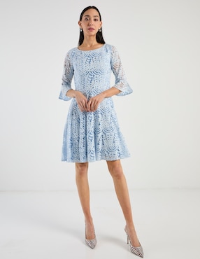 Vestido corto casual Rabbit para mujer