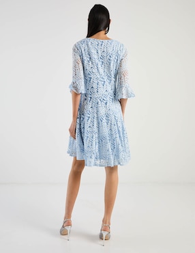 Vestido corto casual Rabbit para mujer