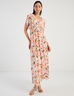 Vestido largo casual Rabbit para mujer