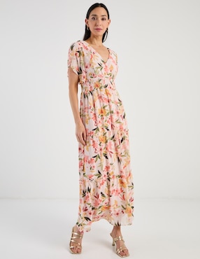 Vestido largo casual Rabbit para mujer