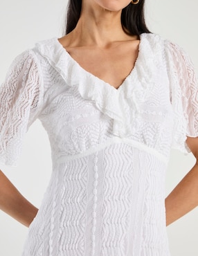 Vestido 3/4 casual Rabbit para mujer