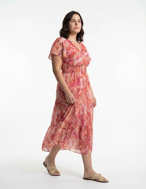 Vestido largo casual Rabbit para mujer
