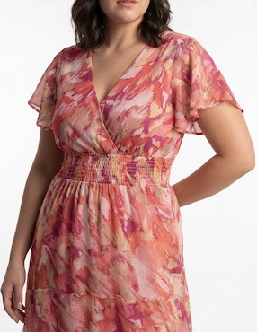 Vestido largo casual Rabbit para mujer