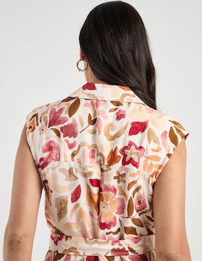 Vestido midi casual Rabbit para mujer