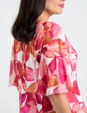 Vestido midi casual Rabbit para mujer