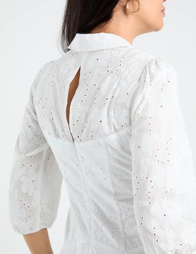 Vestido a la rodilla casual Rabbit para mujer