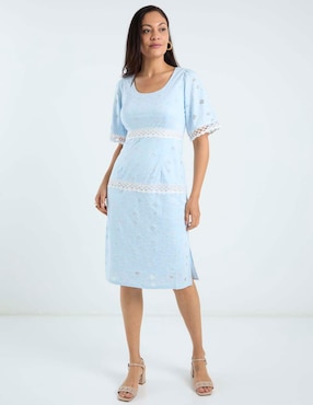 Vestido 3/4 casual Rabbit para mujer