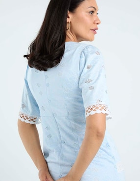 Vestido 3/4 casual Rabbit para mujer