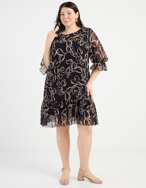 Vestido 3/4 casual Rue de la Paix para mujer