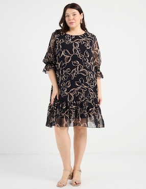 Vestido 3/4 casual Rue de la Paix para mujer