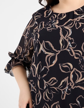 Vestido 3/4 casual Rue de la Paix para mujer