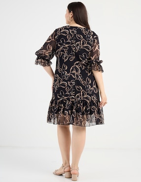 Vestido 3/4 casual Rue de la Paix para mujer