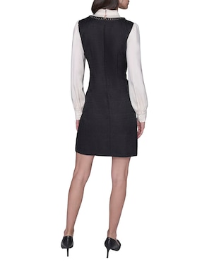 Vestido corto casual Karl Lagerfeld Paris para mujer
