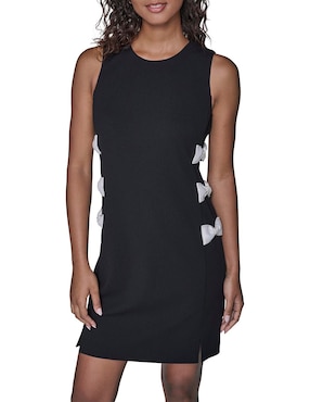 Vestido corto casual Karl Lagerfeld Paris para mujer