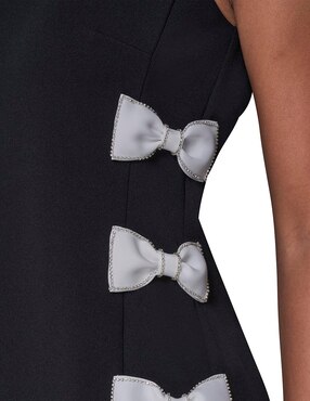 Vestido corto casual Karl Lagerfeld Paris para mujer