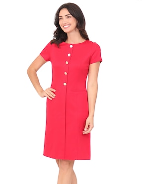 Vestido a la rodilla casual Rue de la Paix para mujer
