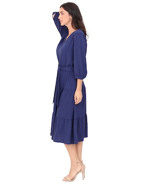 Vestido midi formal Rue de la Paix para mujer
