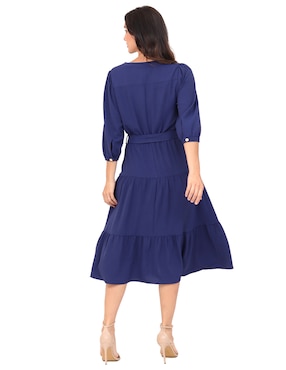 Vestido midi formal Rue de la Paix para mujer