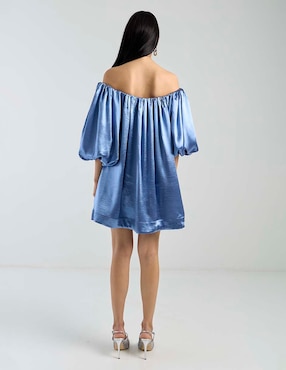Vestido corto de fiesta Mare Mare escote bardot