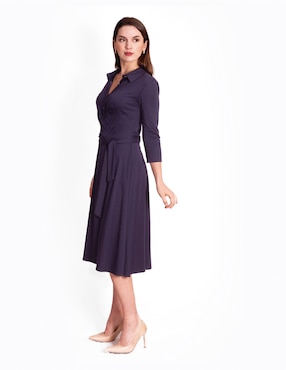 Vestido midi casual Rimini para mujer